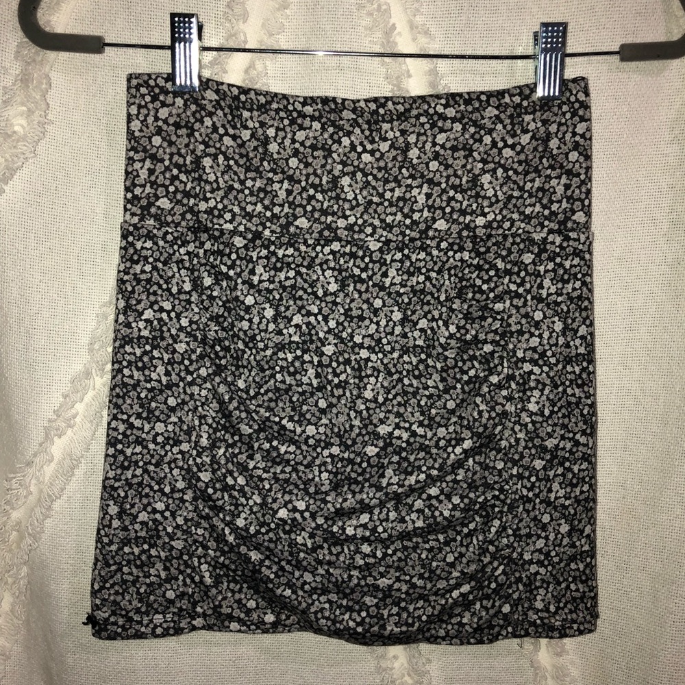 Free People Floral Printed Skirt